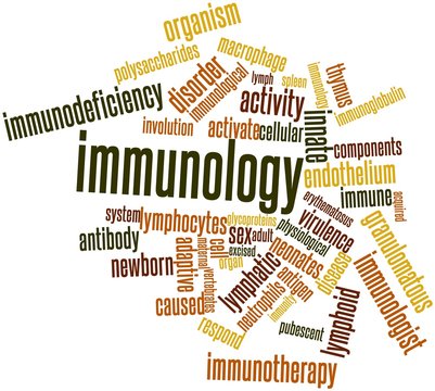 Word cloud for Immunology