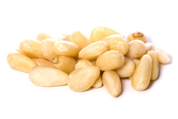 pile of pine nuts cutout