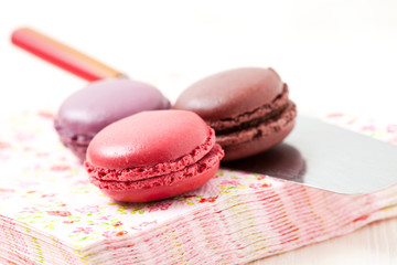 Colorful macaroons