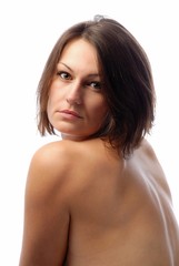 Obraz premium belle femme brune 8