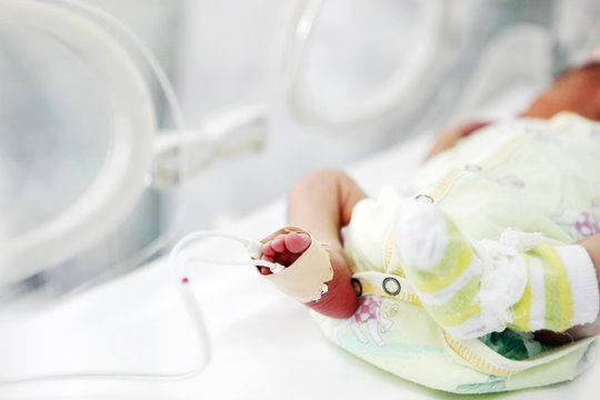 newborn baby in hospital
