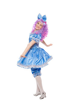 clown in a Malvina suit