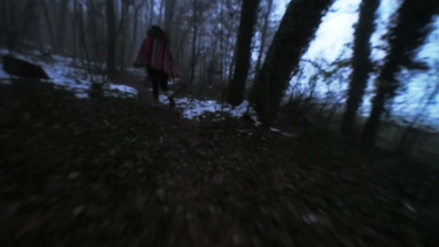 Escaping in the forest