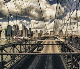 Obrazy  Widok na Most Brookliński, Nowy Jork York