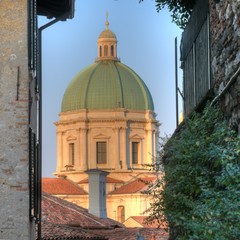 Fototapeta premium The dome of Duomo nuovo in Brescia