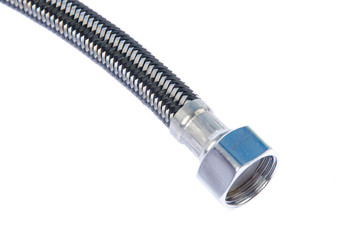 Gray corrugated pipe
