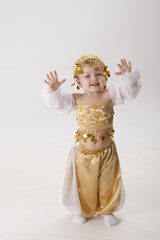 child forms the eastern dancer