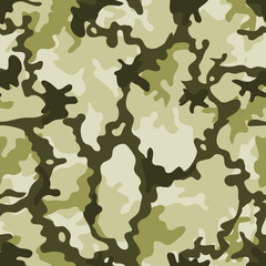 Seamless Military Camouflage © benchart