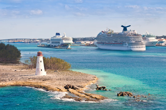 Cruise Port in Nassau, Bahamas