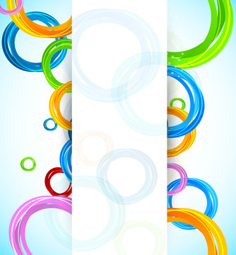 Background with circles
