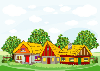 village houses