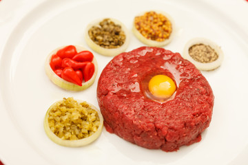 tartare on dish