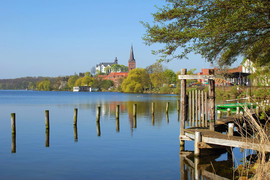 Pl&ouml;n am Grossen Pl&ouml;ner See in der Holsteinischen Schweiz