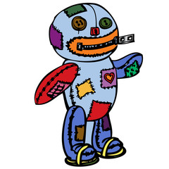 Little scary doll.