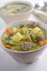 Meatball soup
