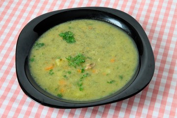 vegetable soup for dinner