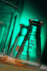 Lab beakers