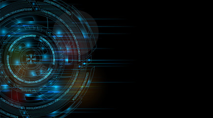 abstract space computer technology business background