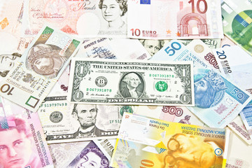 Waluty międzynarodowe - obrazy, fototapety, plakaty