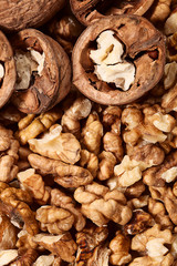walnuts background