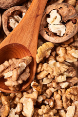 walnuts background