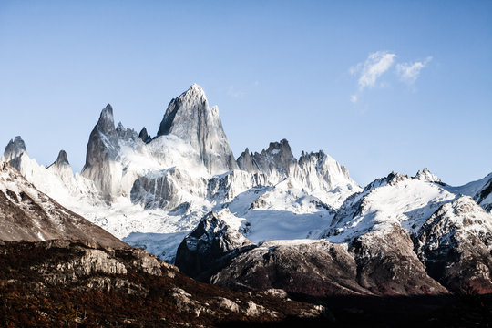 Mt. Fitz Roy in Los Glaciares National Park,Patagonia,Argentina