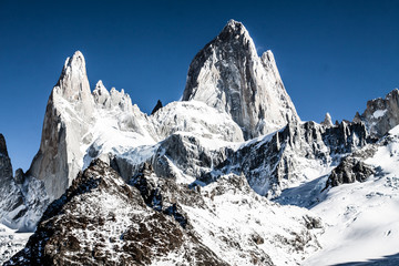 Mt. Fitz Roy in Los Glaciares National Park,Patagonia,Argentina