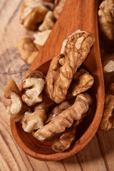 walnuts background