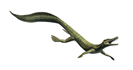 Mesosaurus - Aquatic Dinosaur © AlienCat