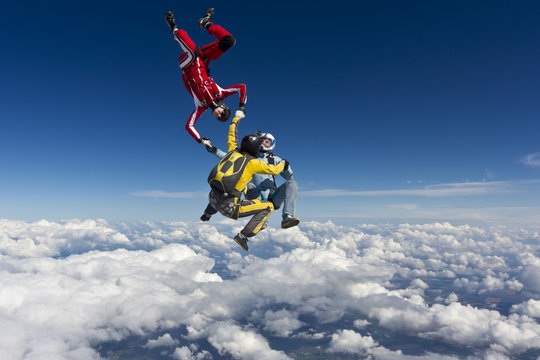 Skydiving photo.