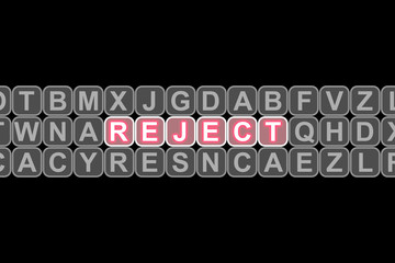 Wording Reject in a text block