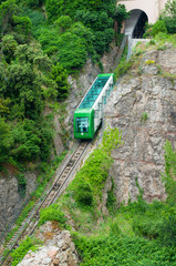 Montserrat mountain train