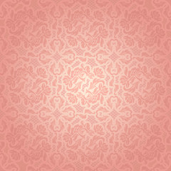 Decorative pink template