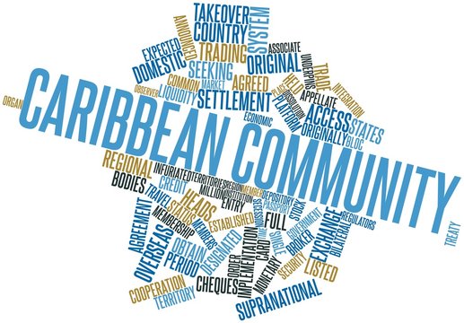 Word cloud for Caribbean Community