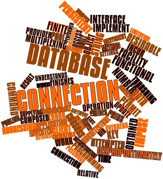 Word cloud for Database connection