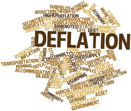 Word cloud for Deflation