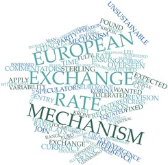 Word cloud for European Exchange Rate Mechanism