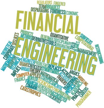 Word cloud for Financial engineering