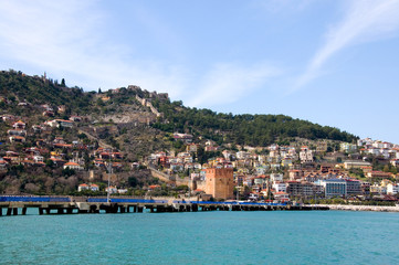 Burgberg und Roter Turm - Alanya - Türkei