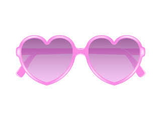 Sun glasses in shape of heart