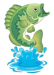 Cercles muraux Pour enfants Freshwater fish theme image 6