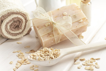 Oatmeal soap