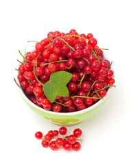 red curarnts in a bowl