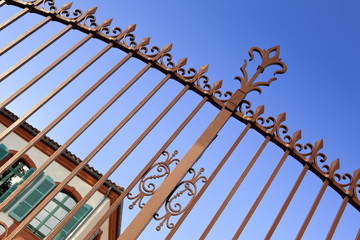 Maison, immobilier, portail, habitat, logement, entrée