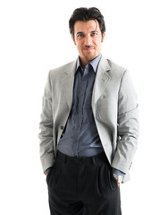 Handsome businessman portrait