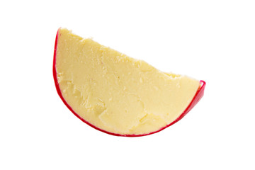 Slice red ball cheese