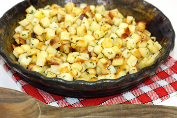 pommes de terre rissolées