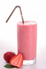strawberry smoothie