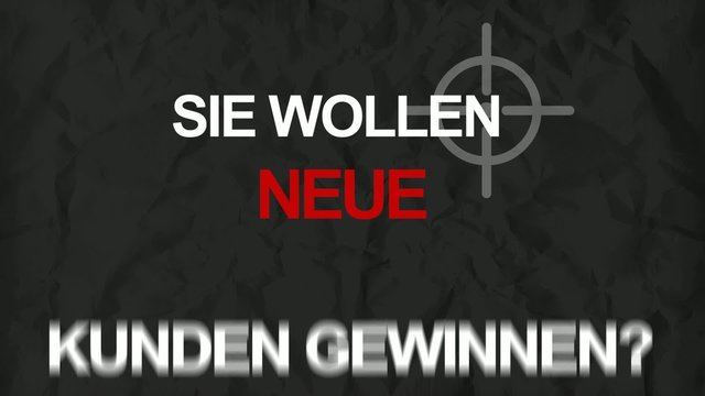 Marketing-L&ouml;sungen f&uuml;r Zielkunden Videoanimation