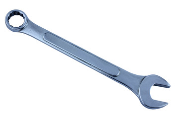 Stainless Steel Wrench close up